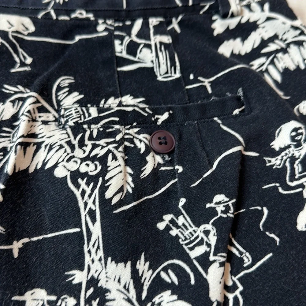 90s Talbots Palm Springs Pants 100% Cotton Resort Golf Coastal Grandmillennial - Picture 14 of 14